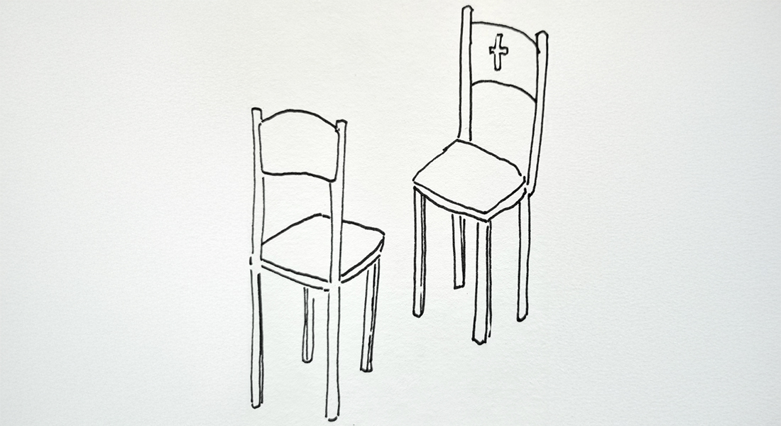 Stole. Illustration: Marta Bo Strandgaard Stole. Illustration: Marta Bo Strandgaard