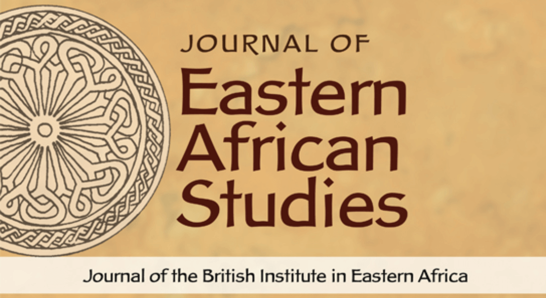 Cover of the Journal of East African Studies