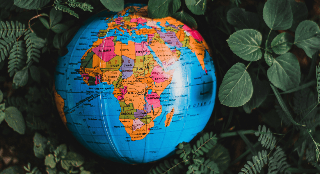 globe of africa