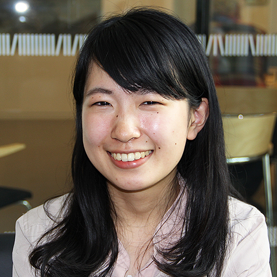 Aya Sudo from Japan studies humanities, general arts at University of Tokyo.