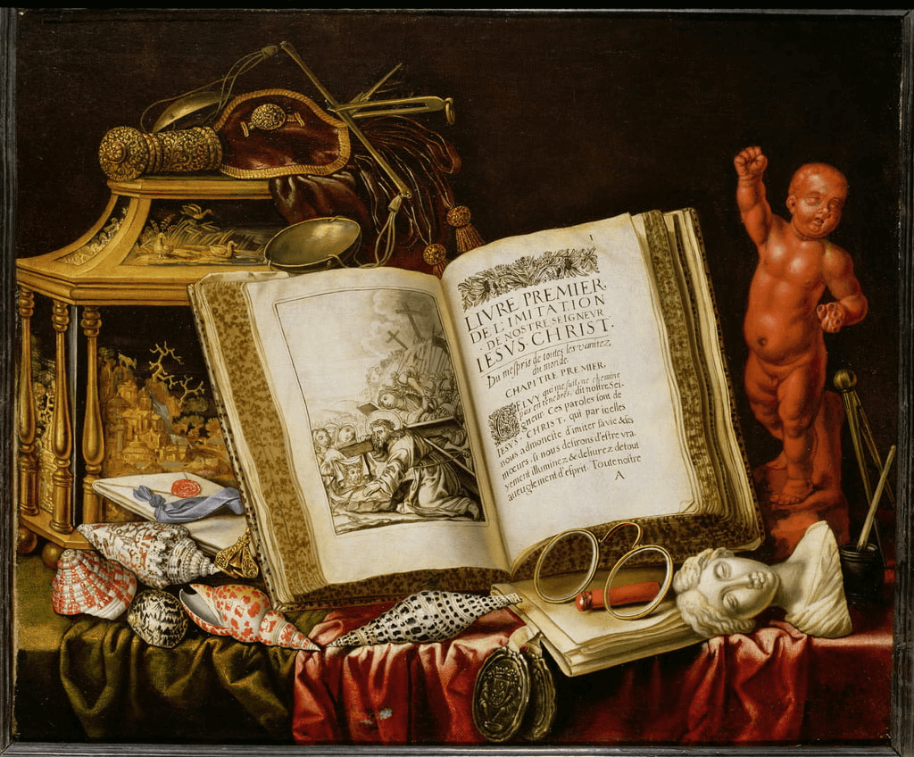Simon Renard de Saint-André (1614-1677), Nature morte aux statuettes