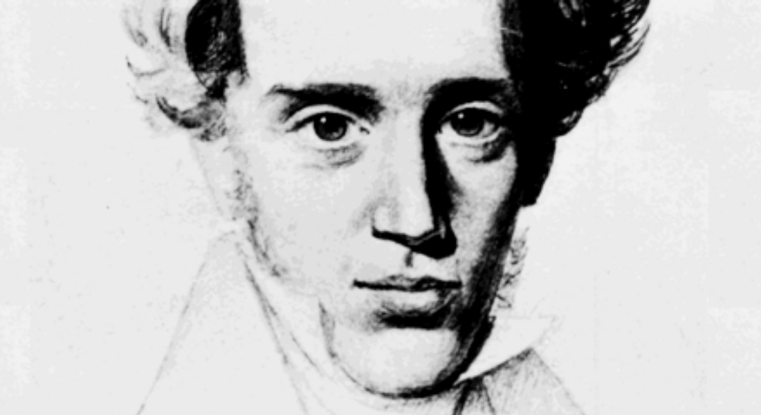  Søren Kierkegaard af tegner Niels Christian Kierkegaard, 1840